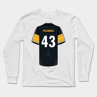 Troy Polamalu Jersey Long Sleeve T-Shirt